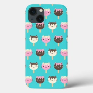Kawaii Summer Ice Lolly Popsicle Cats Case-Mate iPhone Hülle