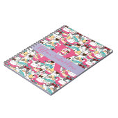 Kawaii Summer Niedlich Kitty Cats Notizblock (Linke Seite)