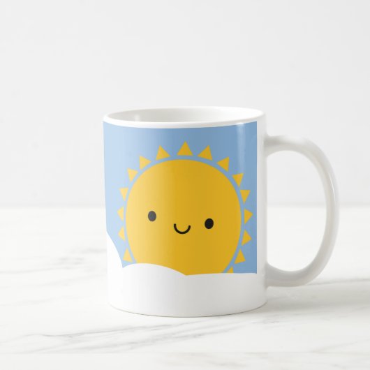 Kawaii Sun Kaffeetasse (Rechts)