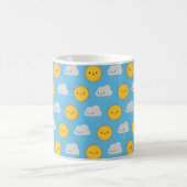 Kawaii Sun & Rain Kaffeetasse (Mittel)