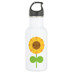Kawaii Sunflower Edelstahlflasche