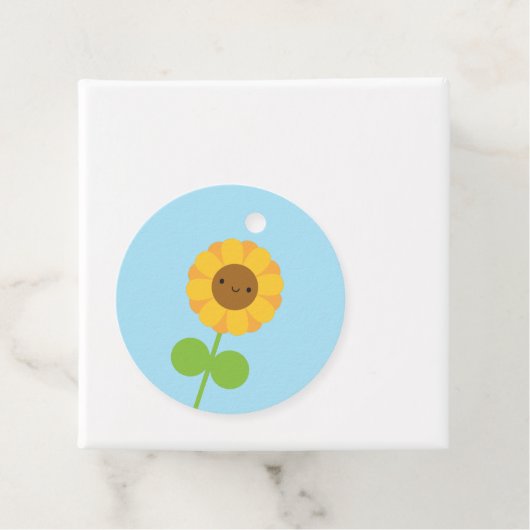 Kawaii Sunflower Geschenkanhänger (Beispiel)