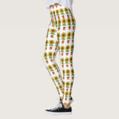 Kawaii Sunflower Plant in a Pot Leggings (Links)