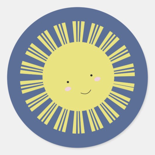 Kawaii Sunshine Sweet Custom Stickers (Vorderseite)