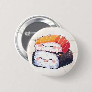 Kawaii-Sushi #1 Button