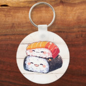 Kawaii-Sushi #1 Schlüsselanhänger (Rückseite)