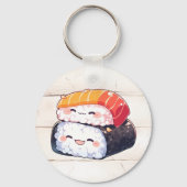 Kawaii-Sushi #1 Schlüsselanhänger (Rückseite)