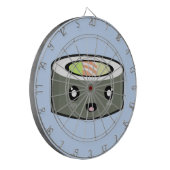 Kawaii Sushi Dartscheibe (Vorderseite Links)