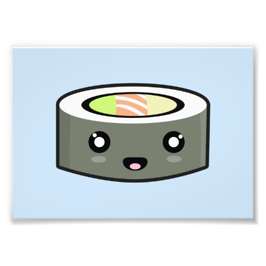 Kawaii Sushi Fotodruck (Vorne)