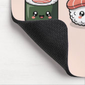 Kawaii Sushi Freunde Mauspad (Ecke)