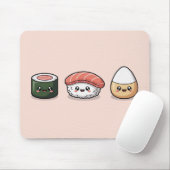 Kawaii Sushi Freunde Mauspad (Mit Mouse)