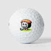 Kawaii Sushi Golf Golfball (Vorderseite)