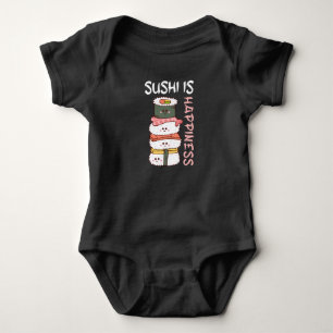 Kawaii Sushi Happy Anime Niedlich japanisches Esse Baby Strampler
