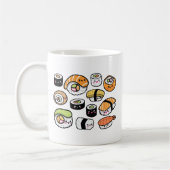 Kawaii sushi kaffeetasse (Links)
