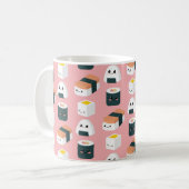Kawaii Sushi Kaffeetasse (Vorderseite Links)