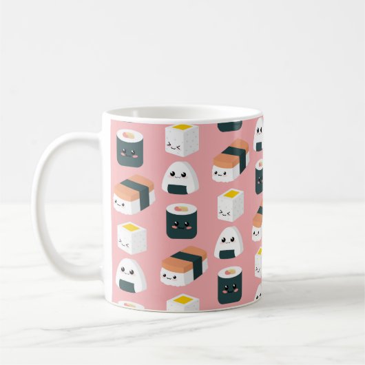 Kawaii Sushi Kaffeetasse (Links)