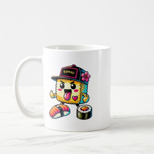 Kawaii Sushi Kaffeetasse (Links)