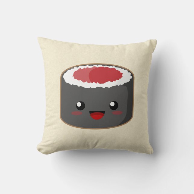 Kawaii Sushi Kissen (Vorderseite)