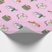 Kawaii Sushi-Muster-Packpapier Geschenkpapier (Ecke)