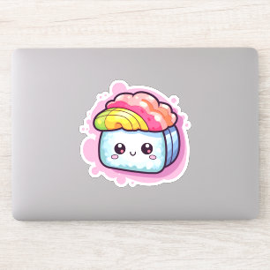 Kawaii Sushi Niedliche Lebensmittel Japanische Aufkleber