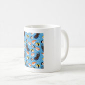 Kawaii Sushi Pattern Kaffeetasse (VorderseiteRechts)