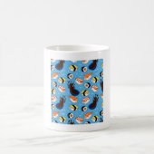 Kawaii Sushi Pattern Kaffeetasse (Mittel)