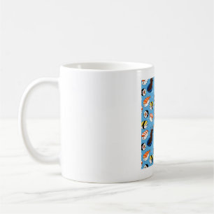 Kawaii Sushi Pattern Kaffeetasse