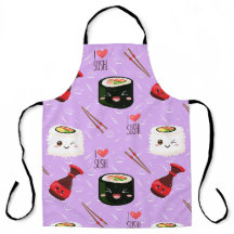 Kawaii Sushi Pattern