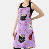 Kawaii Sushi Pattern Schürze (InSitu)