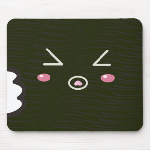 Kawaii Sushi-Rolle "Nahaufnahme " mit Bitemark Mousepad