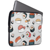 Kawaii Sushi Rolls Muster Slip-On Sneakers Laptopschutzhülle (Vorne Rechts)
