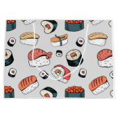 kawaii sushi rollt Geschenktasche Große Geschenktüte (Vorderseite)