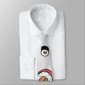 Kawaii sushi rollt Neck Tie Krawatte (Gebunden)