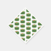 Kawaii Sushi Serviette (Ecke)