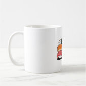 Kawaii Sushi Set - Thunfisch-Lachs-Garnelen Kaffeetasse (Links)