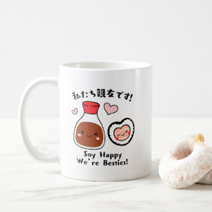 Kawaii Sushi & Soy Sauce Besties Kaffeetasse