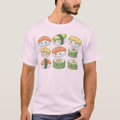 Kawaii Sushi Squad T-Shirt (Vorderseite)