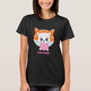 Kawaii Süße Kleine Katze Katzen-Mama Geschenk T-Shirt