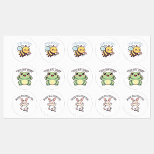 Kawaii Süße Tiere Motivationssticker Sammlung Etiketten