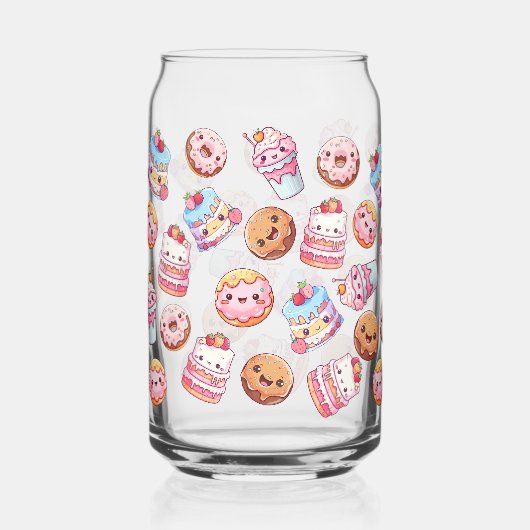 Kawaii Süßigkeiten Leckereien Glas kann Cup (Vorderseite)