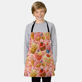 Kawaii Süßigkeiten Schürze