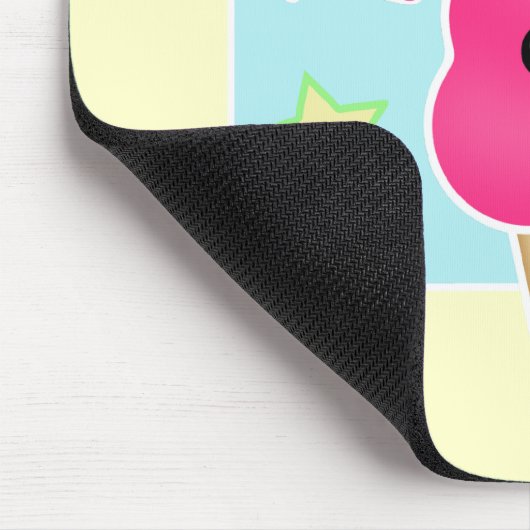 Kawaii Süßigkeits-kleiner Kuchen Mousepad (Ecke)