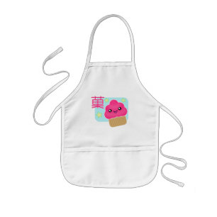 Kawaii Süßigkeits-kleiner Kuchen scherzt Schürz Kinderschürze