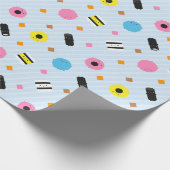 Kawaii Süßigkeits-Lakritze Allsorts Geschenkpapier (Ecke)