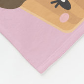 Kawaii Sweet Leckereien Yummy Cupcakes Fleecedecke (Ecke)