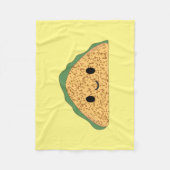 Kawaii Taco Fleecedecke (Vorderseite)