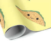 Kawaii Taco Geschenkpapier (Rolleneckpunkt)