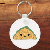 Kawaii Taco Schlüsselanhänger (Vorderseite)