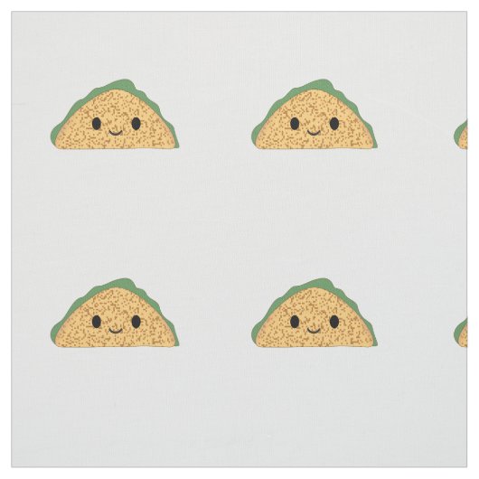 Kawaii Taco Stoff (Muster)