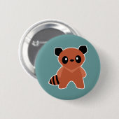 Kawaii Tanuki Button (Vorne & Hinten)